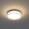 Plafon LED Italux Rilta PLF-73527-S-BK Czarny IP65 Wybór Barwy Światła (CCT)